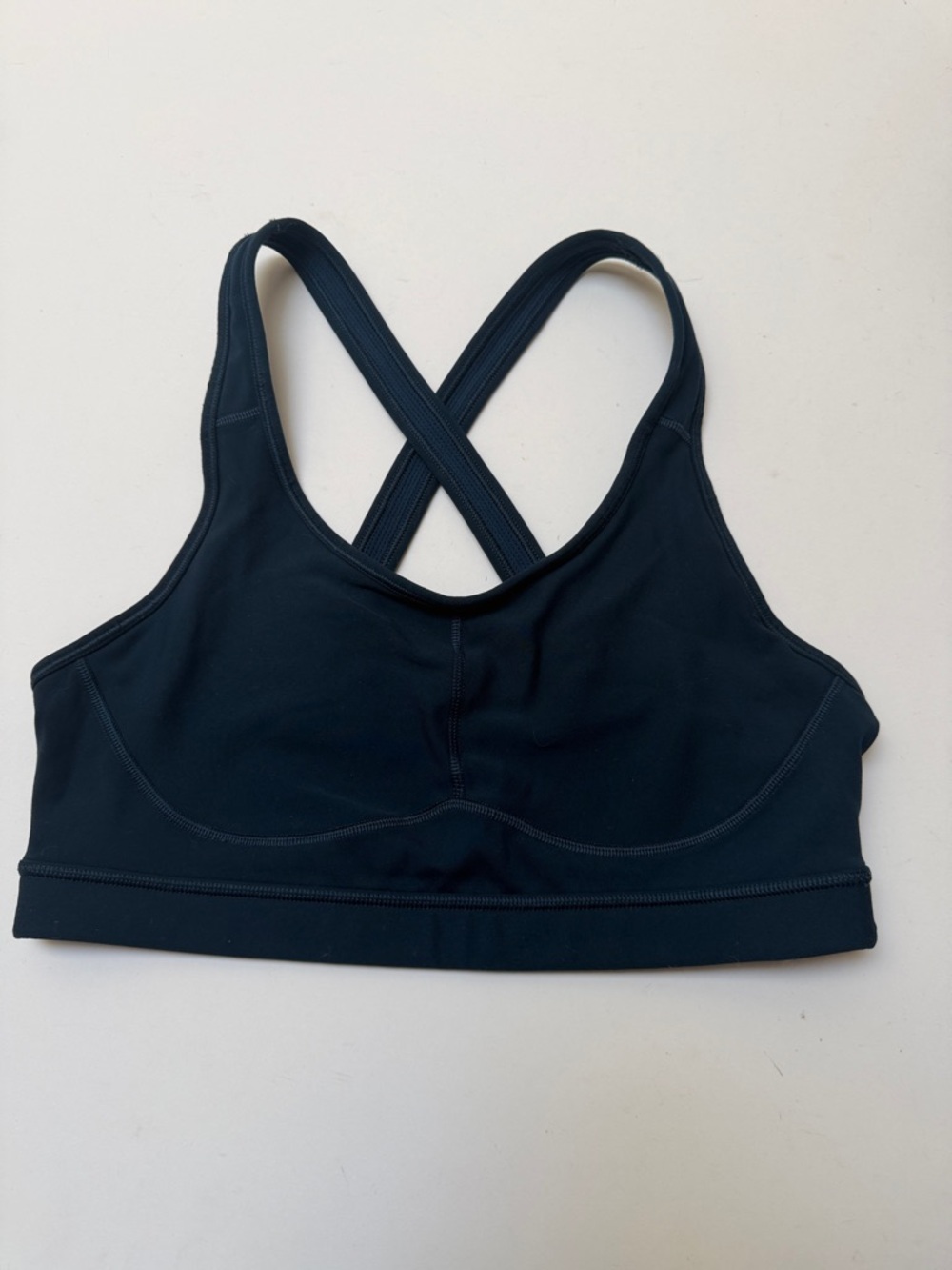 Navy Athleta sports bra